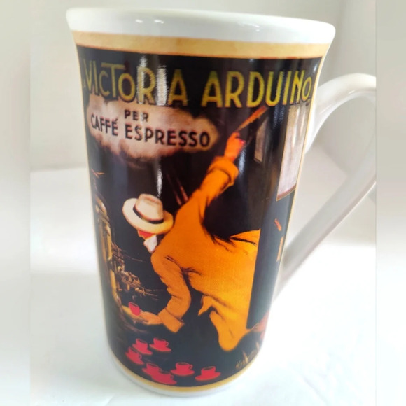Cafe Arte Victoria Arduino Cup Mug 10 Oz. EXC - Picture 5 of 7